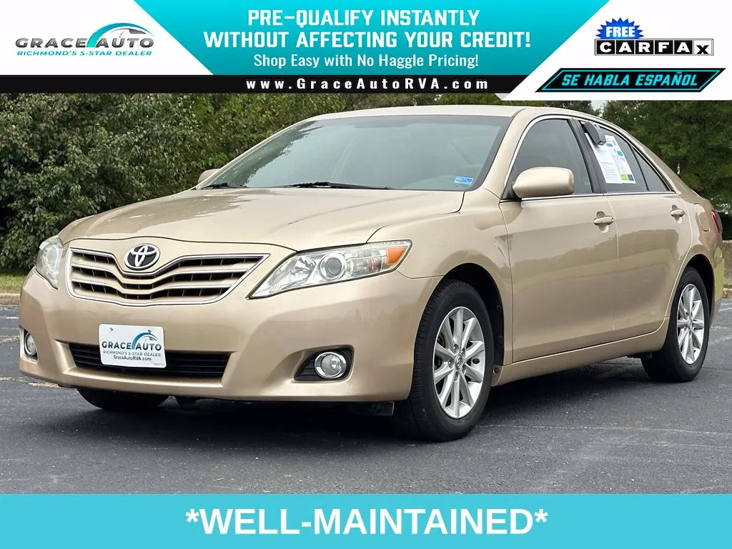 Beige 2011 Toyota Camry XLE for sale in Richmond, VA