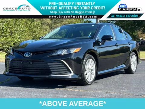 Black 2023 Toyota Camry LE for sale in Richmond, VA