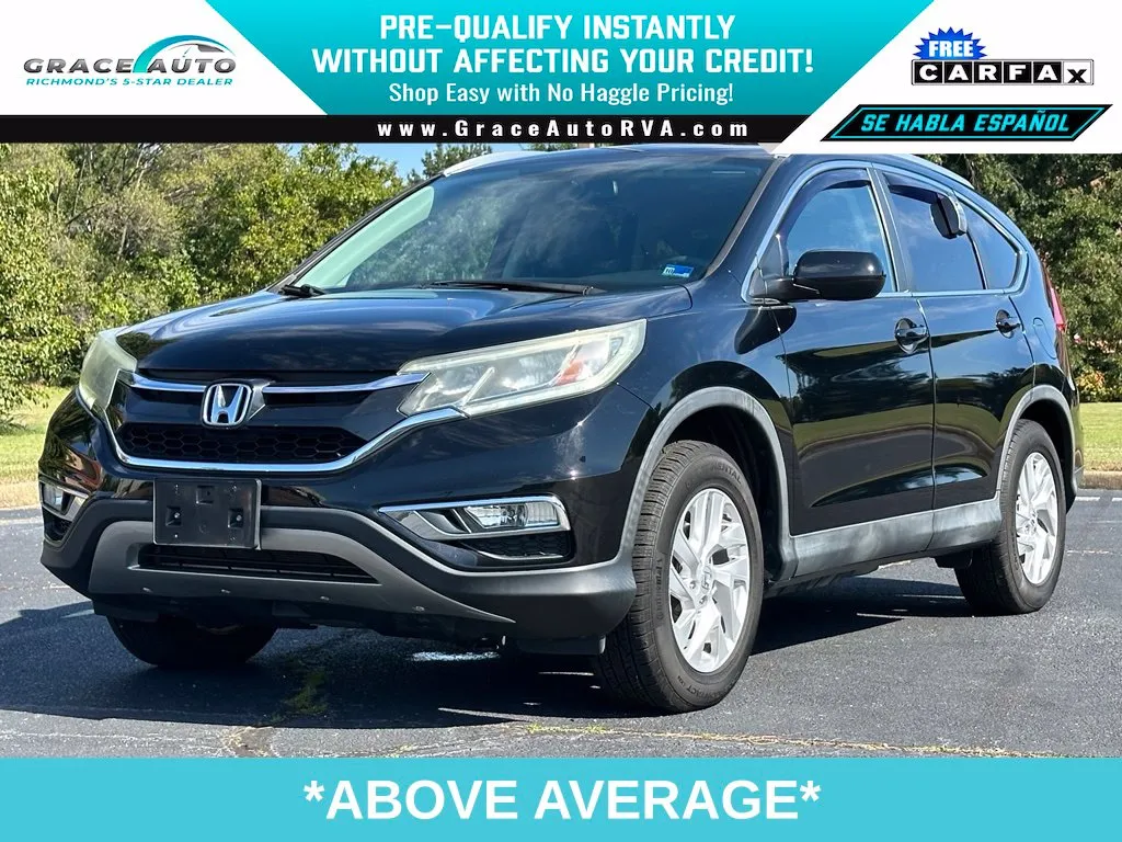 Black 2015 Honda CR-V EX-L for sale in Richmond, VA