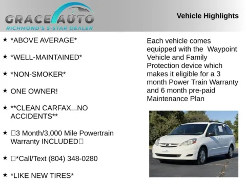 Photos of 2009 Toyota Sienna CE for sale in Richmond, VA at Grace Auto Sales