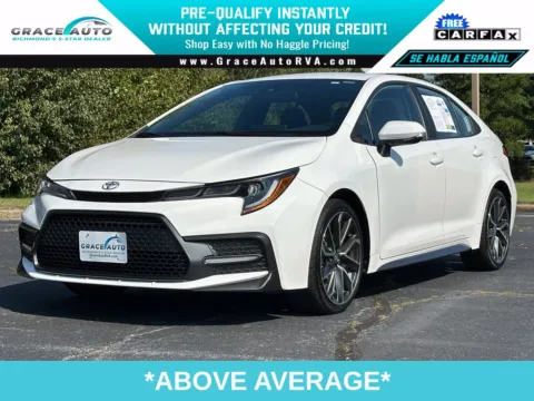 White 2022 Toyota Corolla SE for sale in Richmond, VA
