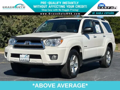 White 2008 Toyota 4Runner SR5 for sale in Richmond, VA