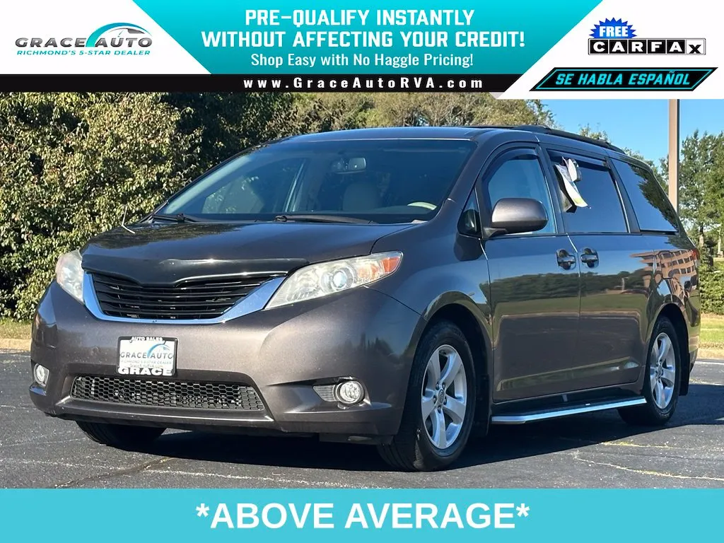 Gray 2012 Toyota Sienna LE for sale in Richmond, VA