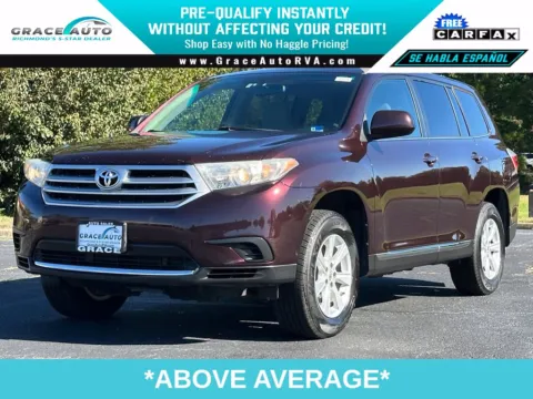 Red 2011 Toyota Highlander for sale in Richmond, VA