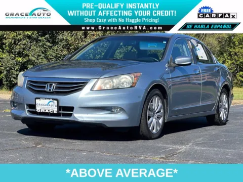 Blue 2012 Honda Accord EX-L for sale in Richmond, VA