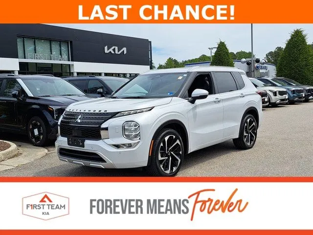 White 2022 Mitsubishi Outlander SEL for sale in Suffolk, VA