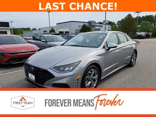 Silver 2023 Hyundai Sonata SEL for sale in Suffolk, VA
