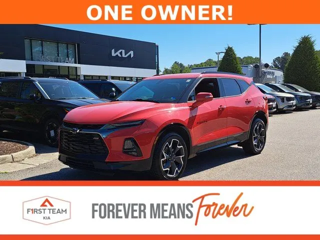 Red 2020 Chevrolet Blazer RS for sale in Suffolk, VA