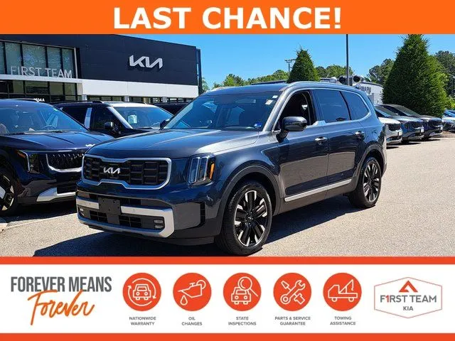 Gray 2024 Kia Telluride SX for sale in Suffolk, VA