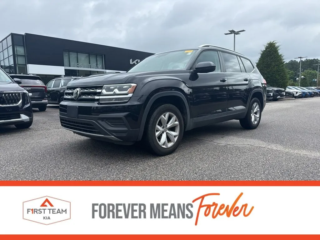 Black 2019 Volkswagen Atlas 2.0T S for sale in Suffolk, VA