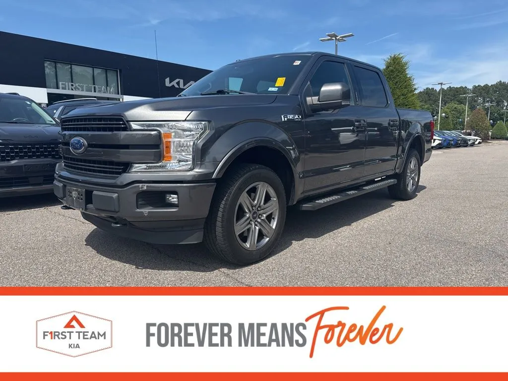 Gray 2018 Ford F-150 Lariat for sale in Suffolk, VA