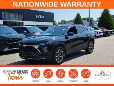 Black 2025 Chevrolet Trax LT for sale in Suffolk, VA