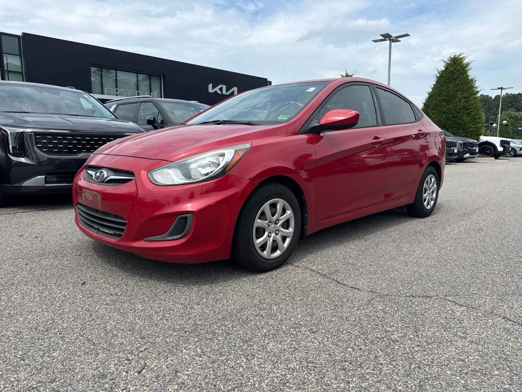 Red 2014 Hyundai Accent GLS for sale in Suffolk, VA