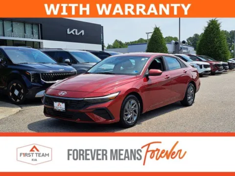 Red 2024 Hyundai Elantra SEL for sale in Suffolk, VA