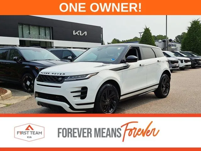 White 2022 Land Rover Range Rover Evoque Dynamic for sale in Suffolk, VA