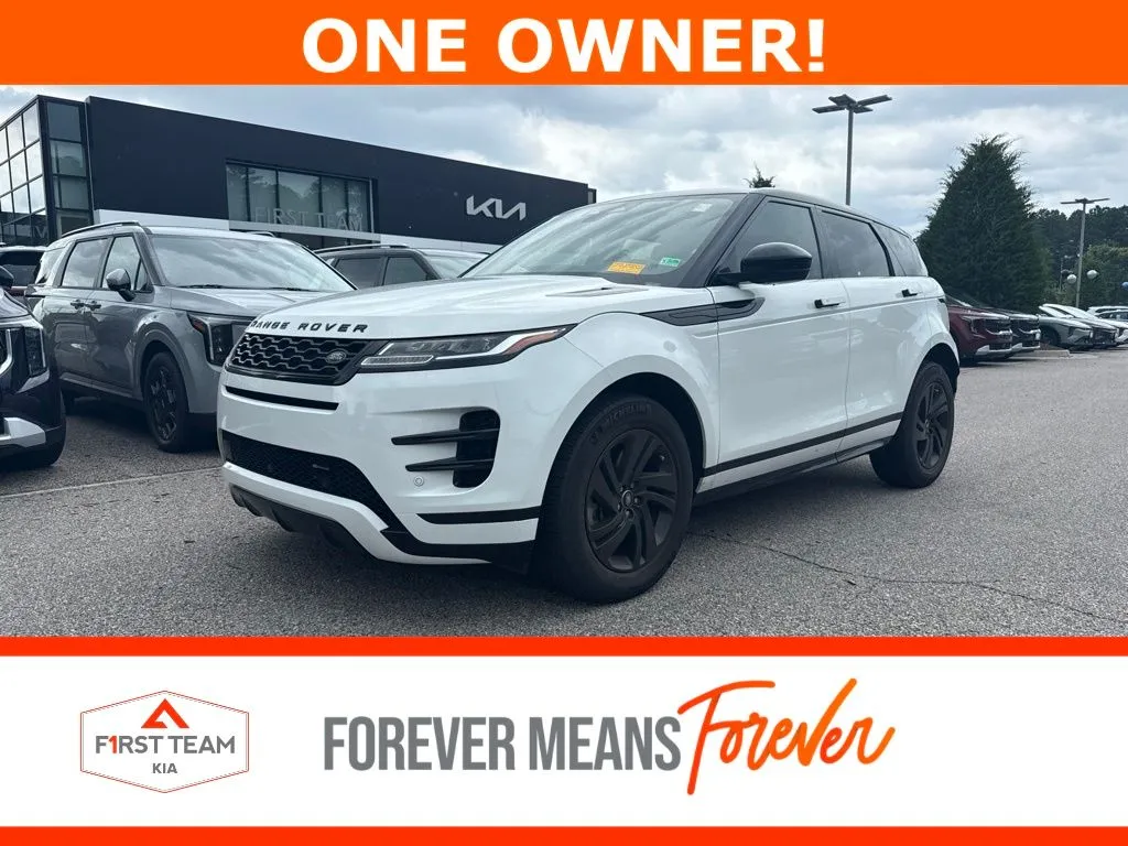 White 2022 Land Rover Range Rover Evoque Dynamic for sale in Suffolk, VA
