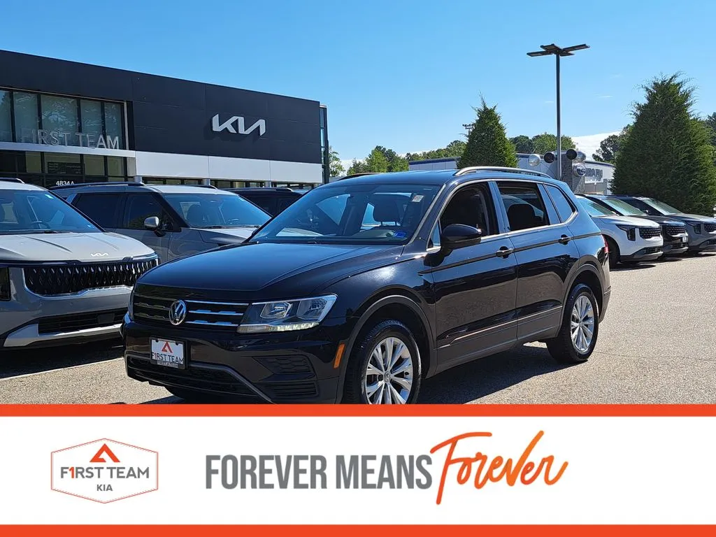 Black 2020 Volkswagen Tiguan 2.0T S for sale in Suffolk, VA