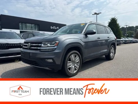 Silver 2019 Volkswagen Atlas 3.6L V6 SE for sale in Suffolk, VA