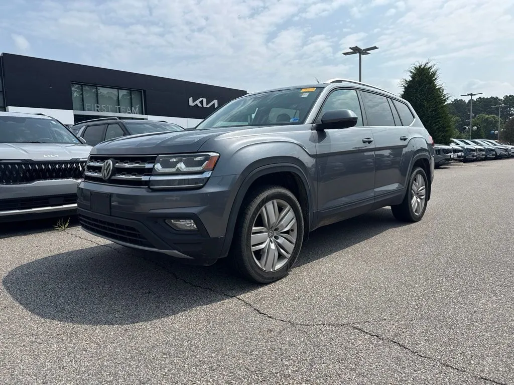 Silver 2019 Volkswagen Atlas 3.6L V6 SE for sale in Suffolk, VA