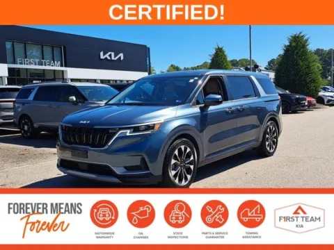 Blue 2024 Kia Carnival EX for sale in Suffolk, VA