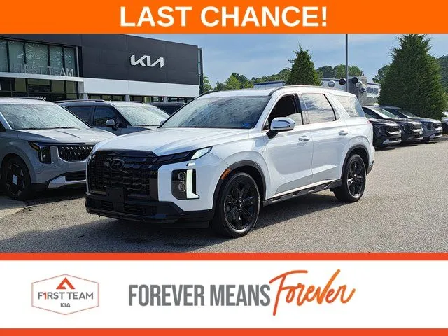 White 2024 Hyundai Palisade XRT for sale in Suffolk, VA