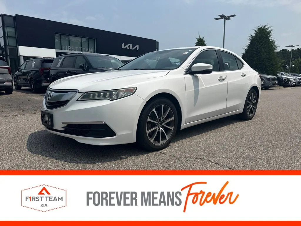 White 2016 Acura TLX V6 Tech for sale in Suffolk, VA