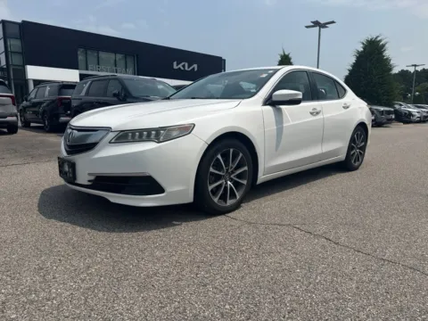 White 2016 Acura TLX V6 Tech for sale in Suffolk, VA
