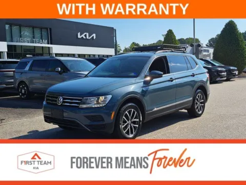 Blue 2020 Volkswagen Tiguan 2.0T SE for sale in Suffolk, VA