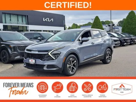 Silver 2025 Kia Sportage EX for sale in Suffolk, VA