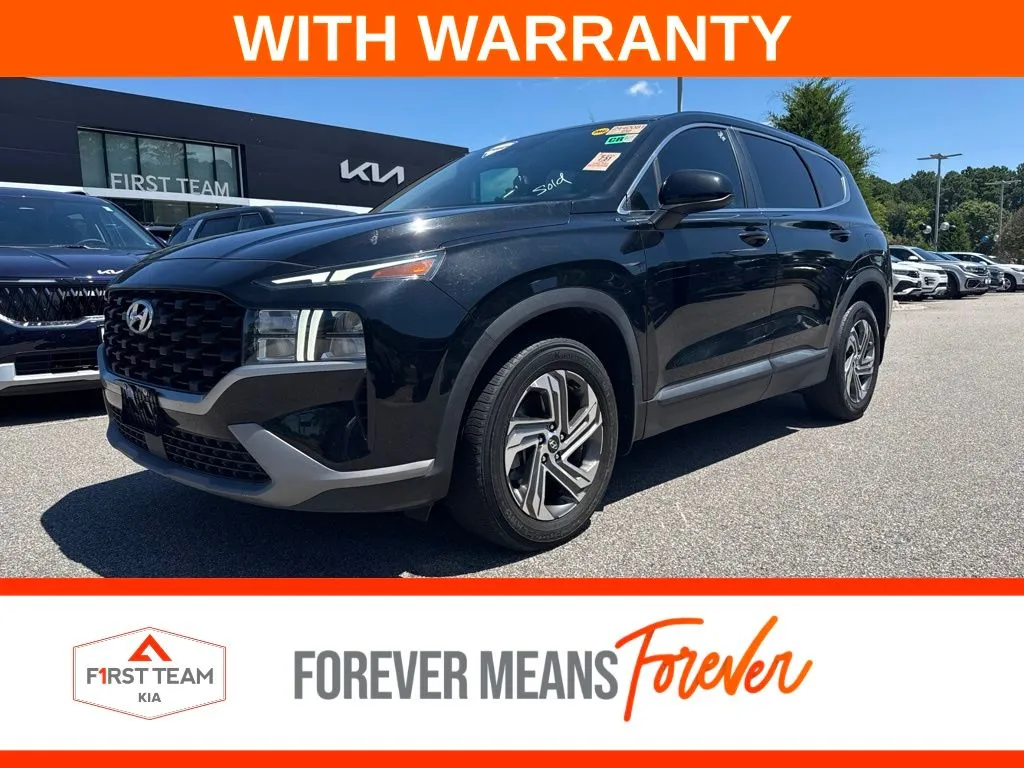 Black 2021 Hyundai Santa Fe SE for sale in Suffolk, VA