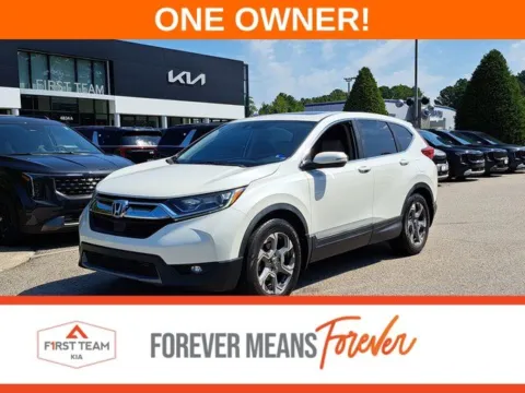 White 2017 Honda CR-V EX-L for sale in Suffolk, VA