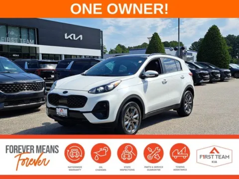 White 2022 Kia Sportage Nightfall for sale in Suffolk, VA