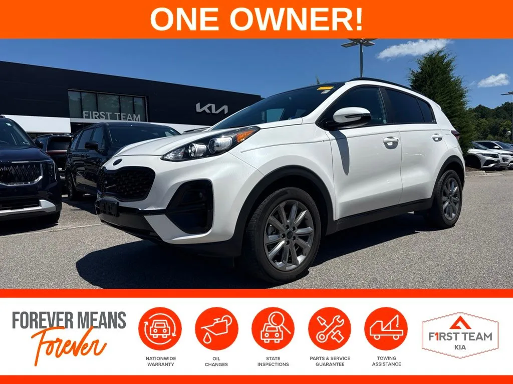 White 2022 Kia Sportage Nightfall for sale in Suffolk, VA