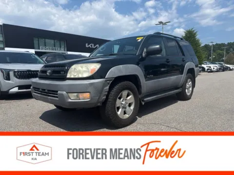 Black 2003 Toyota 4Runner SR5 for sale in Suffolk, VA
