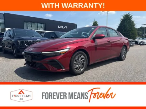 Red 2024 Hyundai Elantra SEL for sale in Suffolk, VA