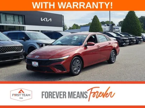 Red 2024 Hyundai Elantra SEL for sale in Suffolk, VA