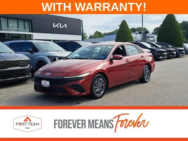 Red 2024 Hyundai Elantra SEL for sale in Suffolk, VA