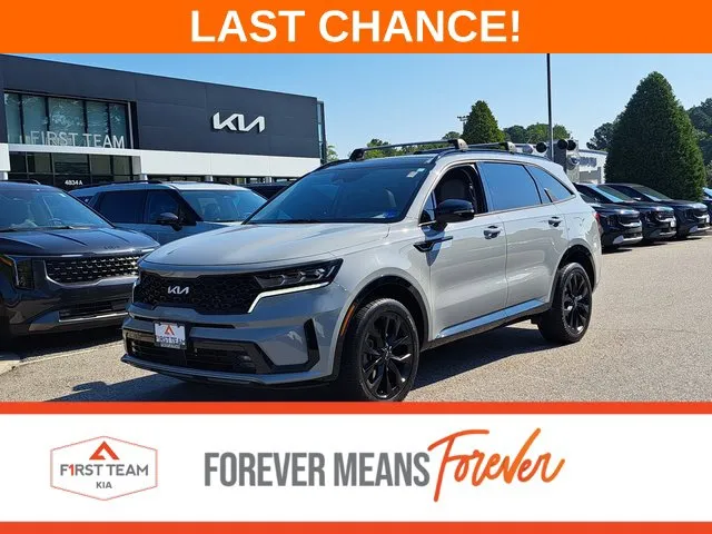 Gray 2022 Kia Sorento SX for sale in Suffolk, VA