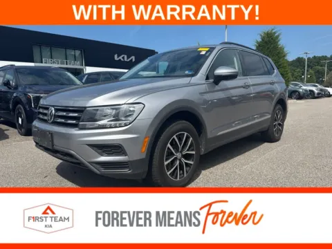 Silver 2021 Volkswagen Tiguan 2.0T SE for sale in Suffolk, VA