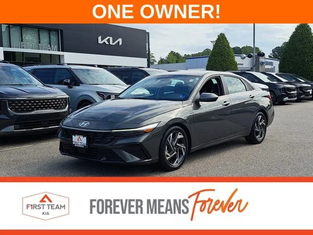 Gray 2024 Hyundai Elantra SEL for sale in Suffolk, VA