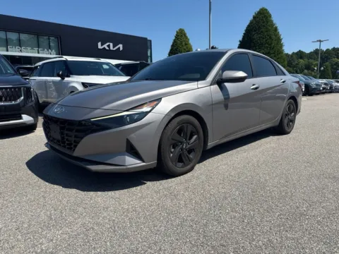 Photos of 2021 Hyundai Elantra Hybrid Blue for sale in Suffolk, VA at First Team Kia