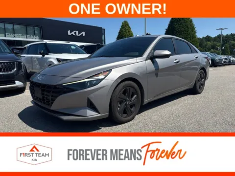 Silver 2021 Hyundai Elantra Hybrid Blue for sale in Suffolk, VA