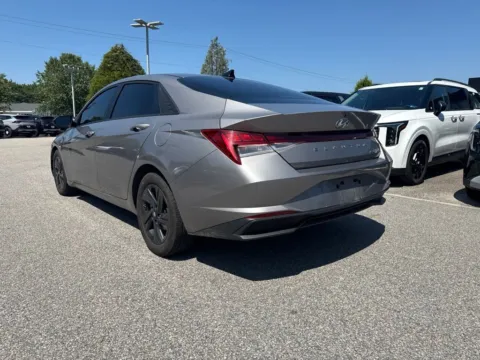 Another view of 2021 Hyundai Elantra Hybrid Blue for sale in Suffolk, VA at First Team Kia