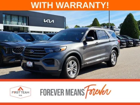 Gray 2021 Ford Explorer XLT for sale in Suffolk, VA