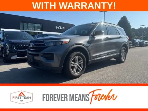 Gray 2021 Ford Explorer XLT for sale in Suffolk, VA