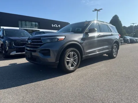 Gray 2021 Ford Explorer XLT for sale in Suffolk, VA