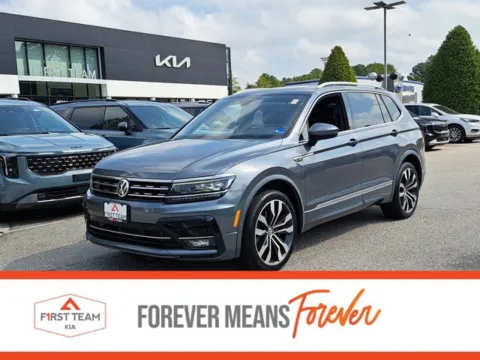 Gray 2019 Volkswagen Tiguan 2.0T SEL Premium R-Line for sale in Suffolk, VA