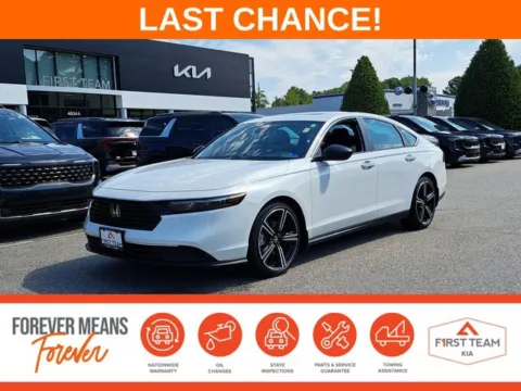 White 2025 Honda Accord Hybrid Sport for sale in Suffolk, VA