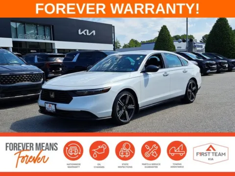 White 2025 Honda Accord Hybrid Sport for sale in Suffolk, VA