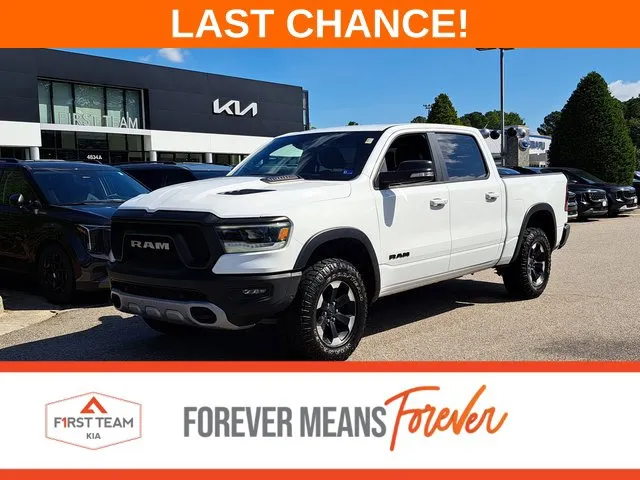 White 2022 Ram 1500 Rebel for sale in Suffolk, VA